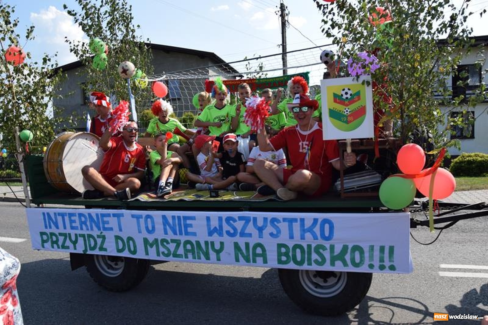 Zdjęcie w galerii na portalu naszwodzislaw.com: Dożynki Gminne Mszana 2019 za nami [FOTO] wiadomości z regionu