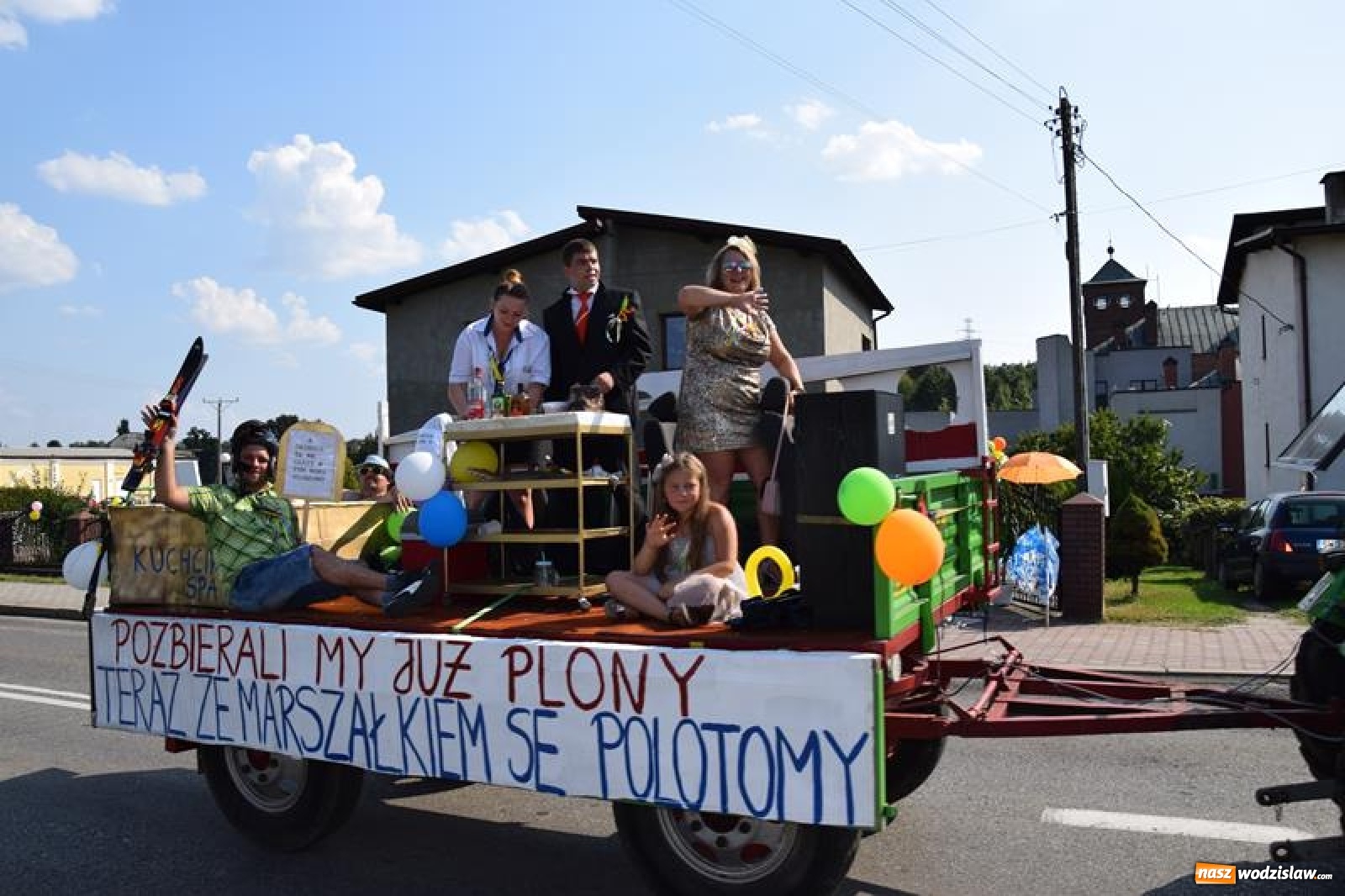 Zdjęcie w galerii na portalu naszwodzislaw.com: Dożynki Gminne Mszana 2019 za nami [FOTO] wiadomości z regionu