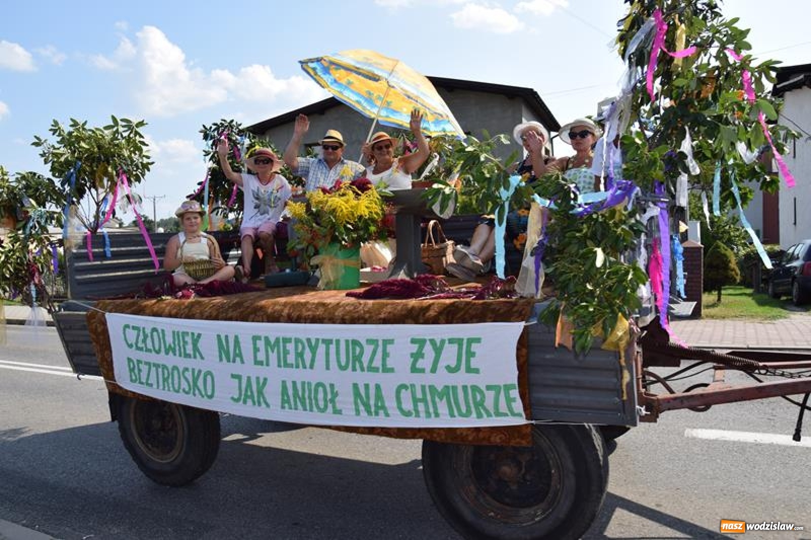Zdjęcie w galerii na portalu naszwodzislaw.com: Dożynki Gminne Mszana 2019 za nami [FOTO] wiadomości z regionu