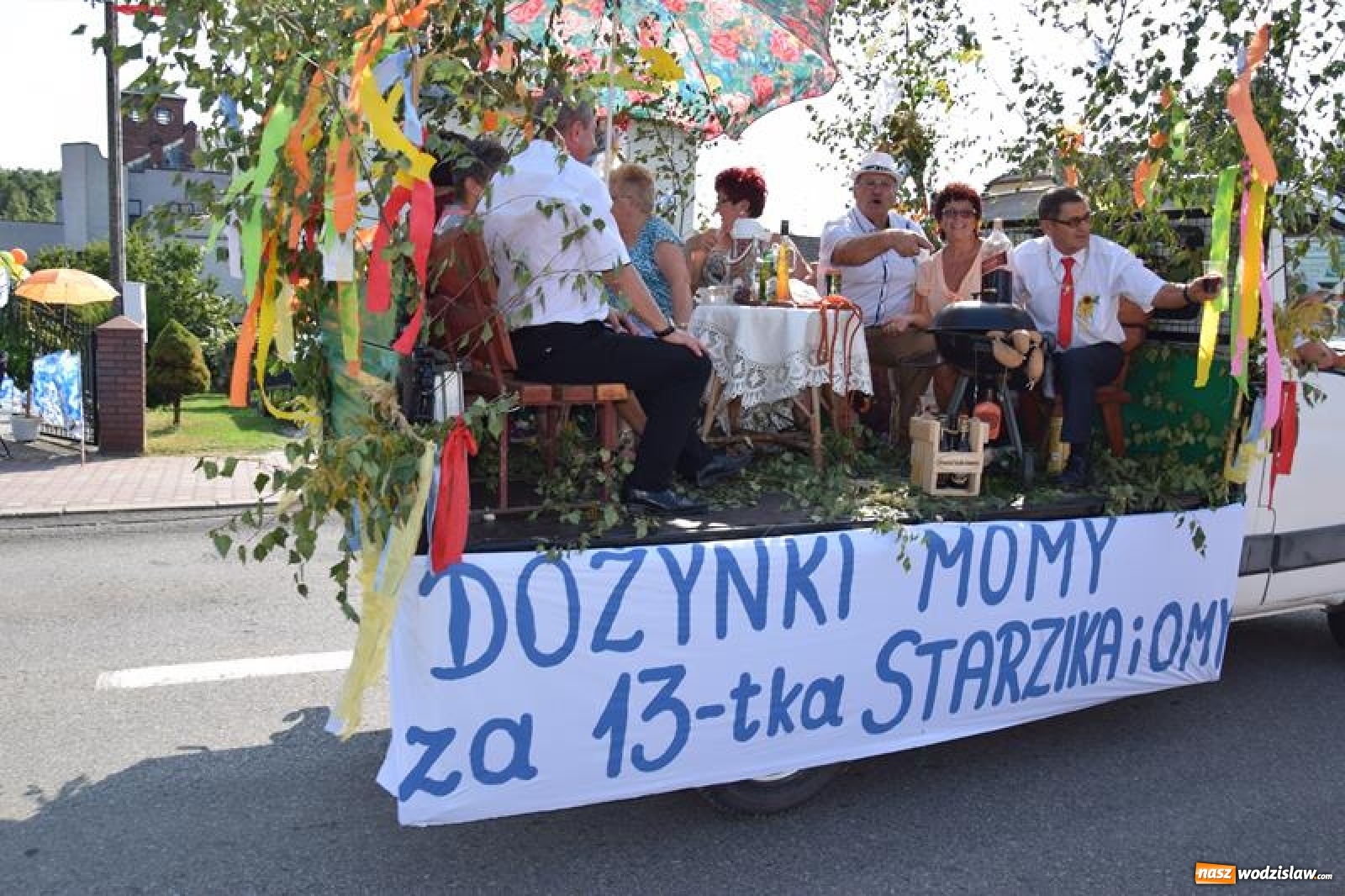 Zdjęcie w galerii na portalu naszwodzislaw.com: Dożynki Gminne Mszana 2019 za nami [FOTO] wiadomości z regionu
