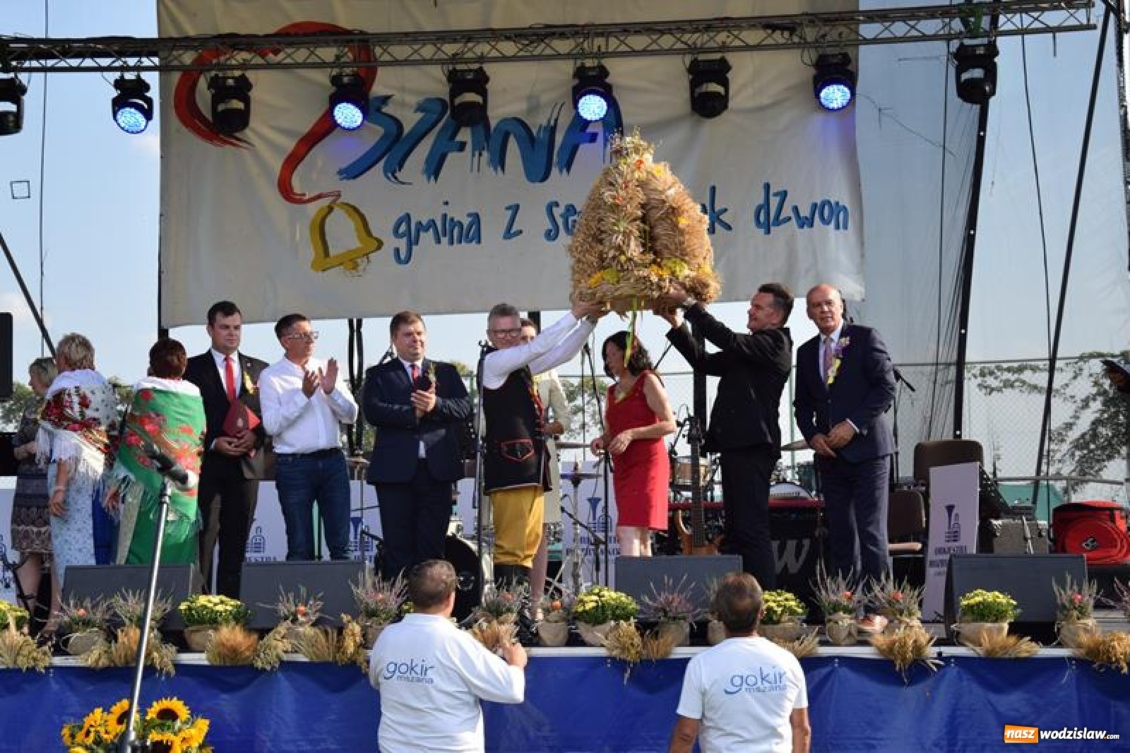 Zdjęcie w galerii na portalu naszwodzislaw.com: Dożynki Gminne Mszana 2019 za nami [FOTO] wiadomości z regionu