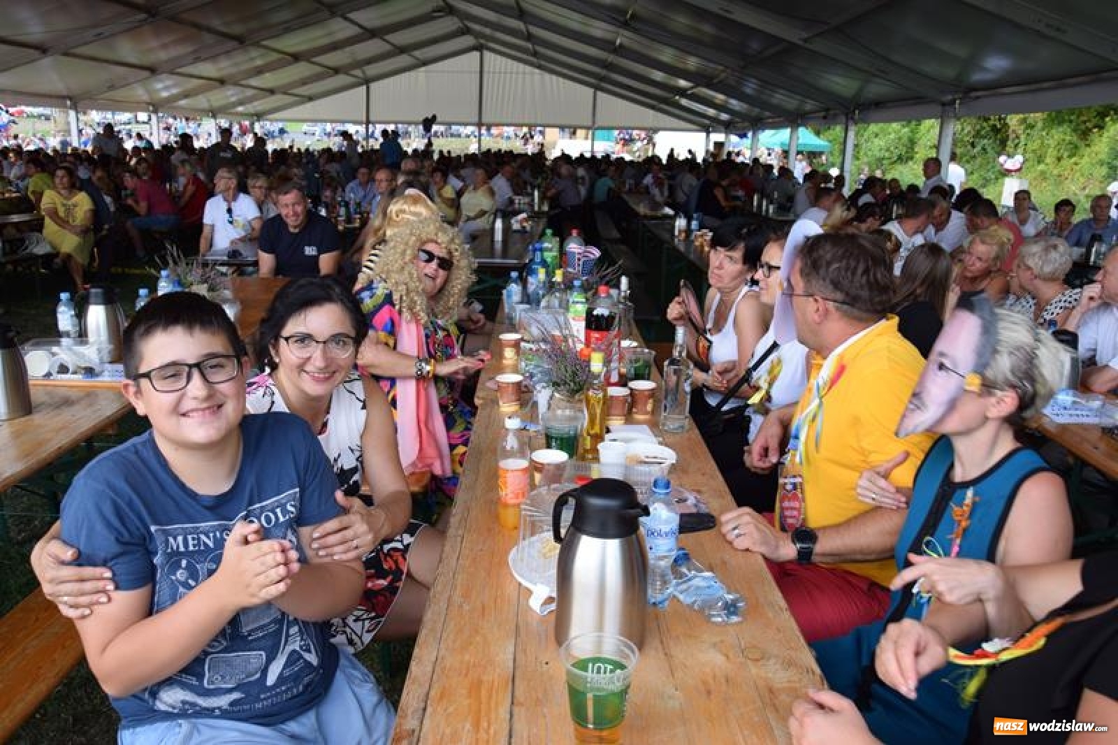 Zdjęcie w galerii na portalu naszwodzislaw.com: Dożynki Gminne Mszana 2019 za nami [FOTO] wiadomości z regionu