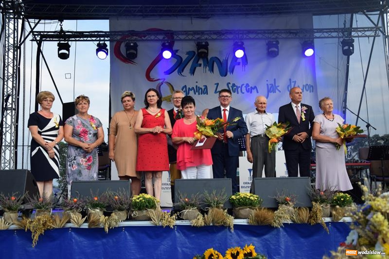 Zdjęcie w galerii na portalu naszwodzislaw.com: Dożynki Gminne Mszana 2019 za nami [FOTO] wiadomości z regionu