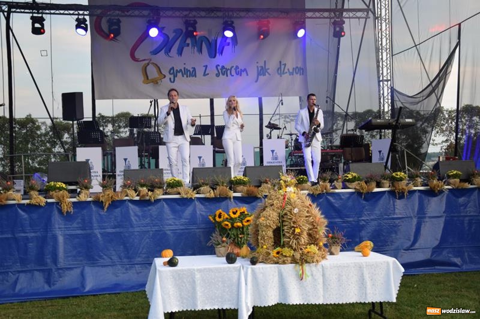 Zdjęcie w galerii na portalu naszwodzislaw.com: Dożynki Gminne Mszana 2019 za nami [FOTO] wiadomości z regionu