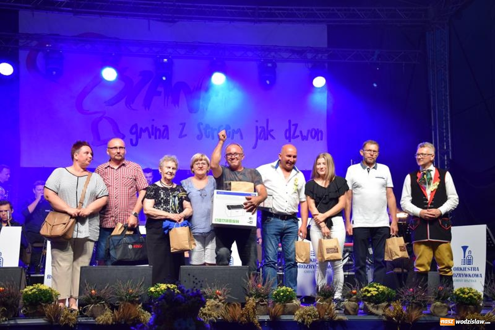 Zdjęcie w galerii na portalu naszwodzislaw.com: Dożynki Gminne Mszana 2019 za nami [FOTO] wiadomości z regionu