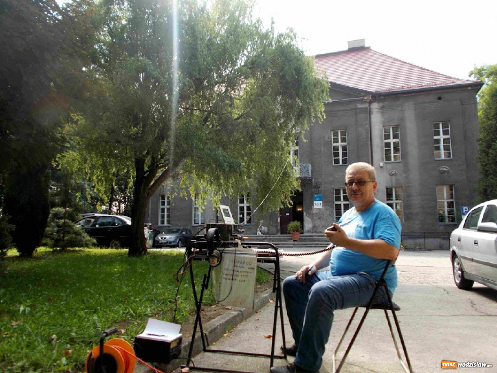 Zdjęcie w galerii na portalu naszwodzislaw.com: Raciborscy krótkofalowcy uczcili pamięć grafa von Arco  wiadomości z regionu