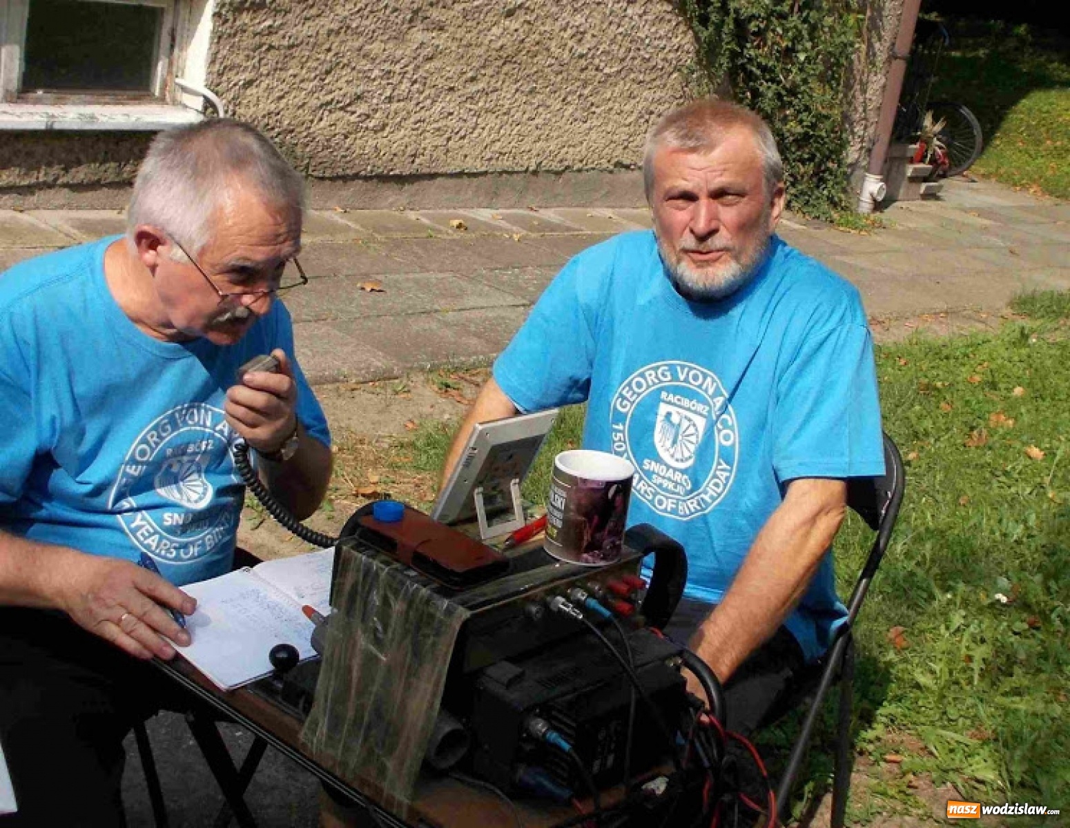 Zdjęcie w galerii na portalu naszwodzislaw.com: Raciborscy krótkofalowcy uczcili pamięć grafa von Arco  wiadomości z regionu