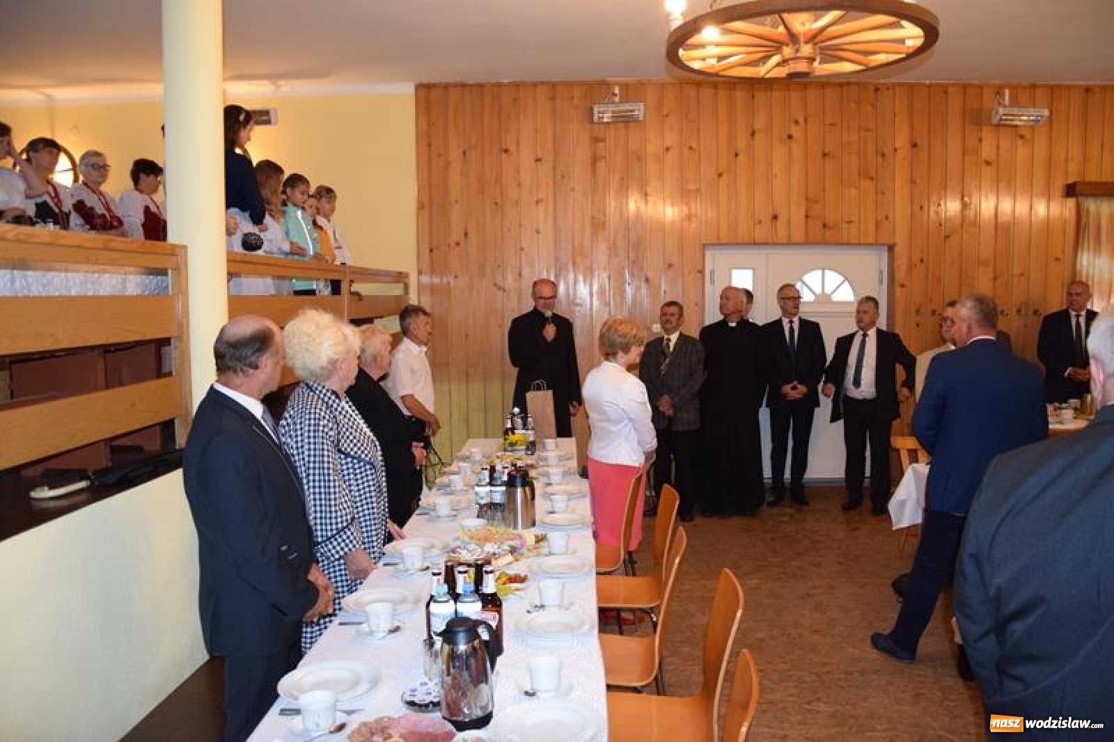 Zdjęcie w galerii na portalu naszwodzislaw.com: Msza dożynkowa i śniadanie w Połomi wiadomości z regionu