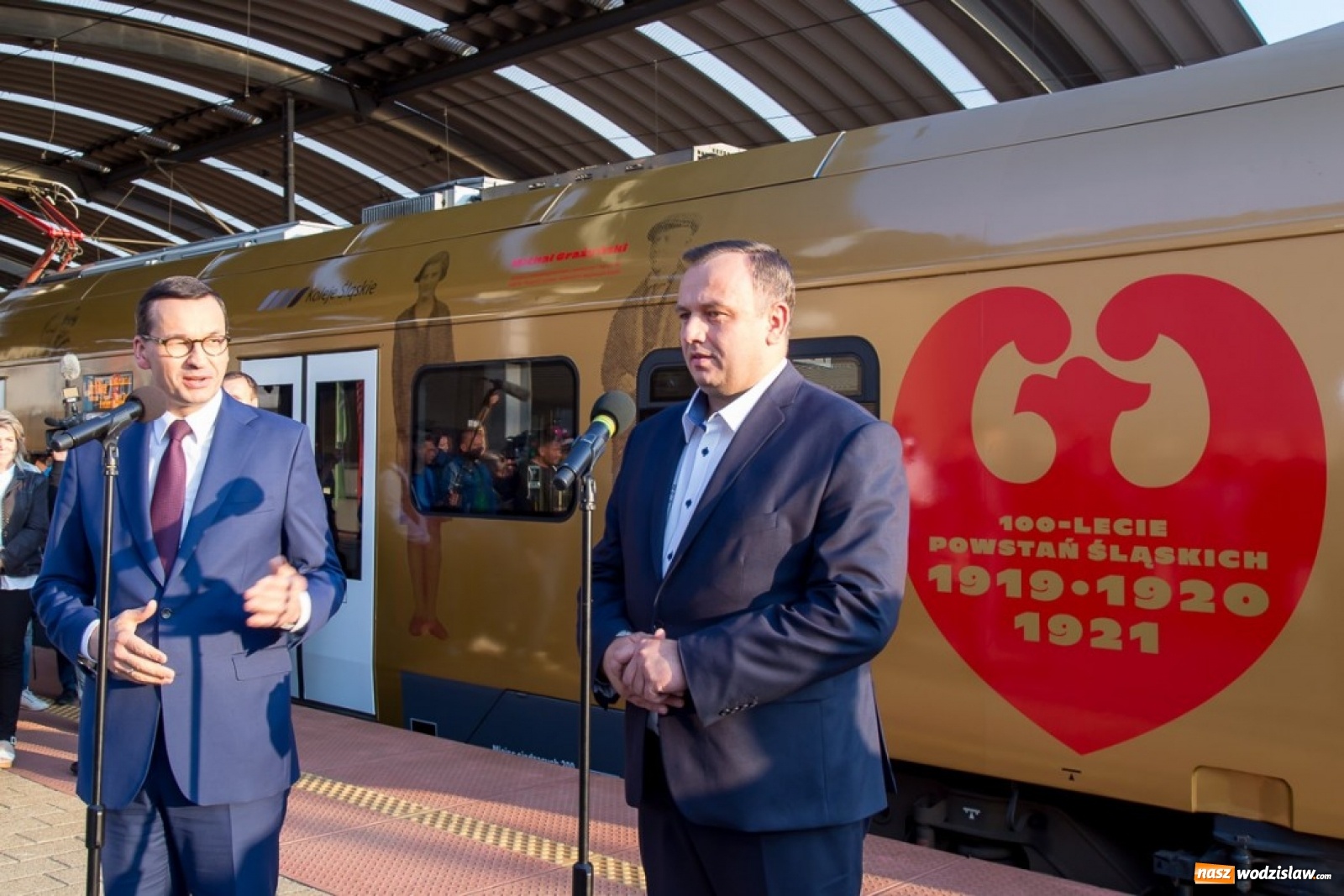 Zdjęcie w galerii na portalu naszwodzislaw.com: Powstaniec Śląski wyruszył w trasę [FOTO] wiadomości z regionu