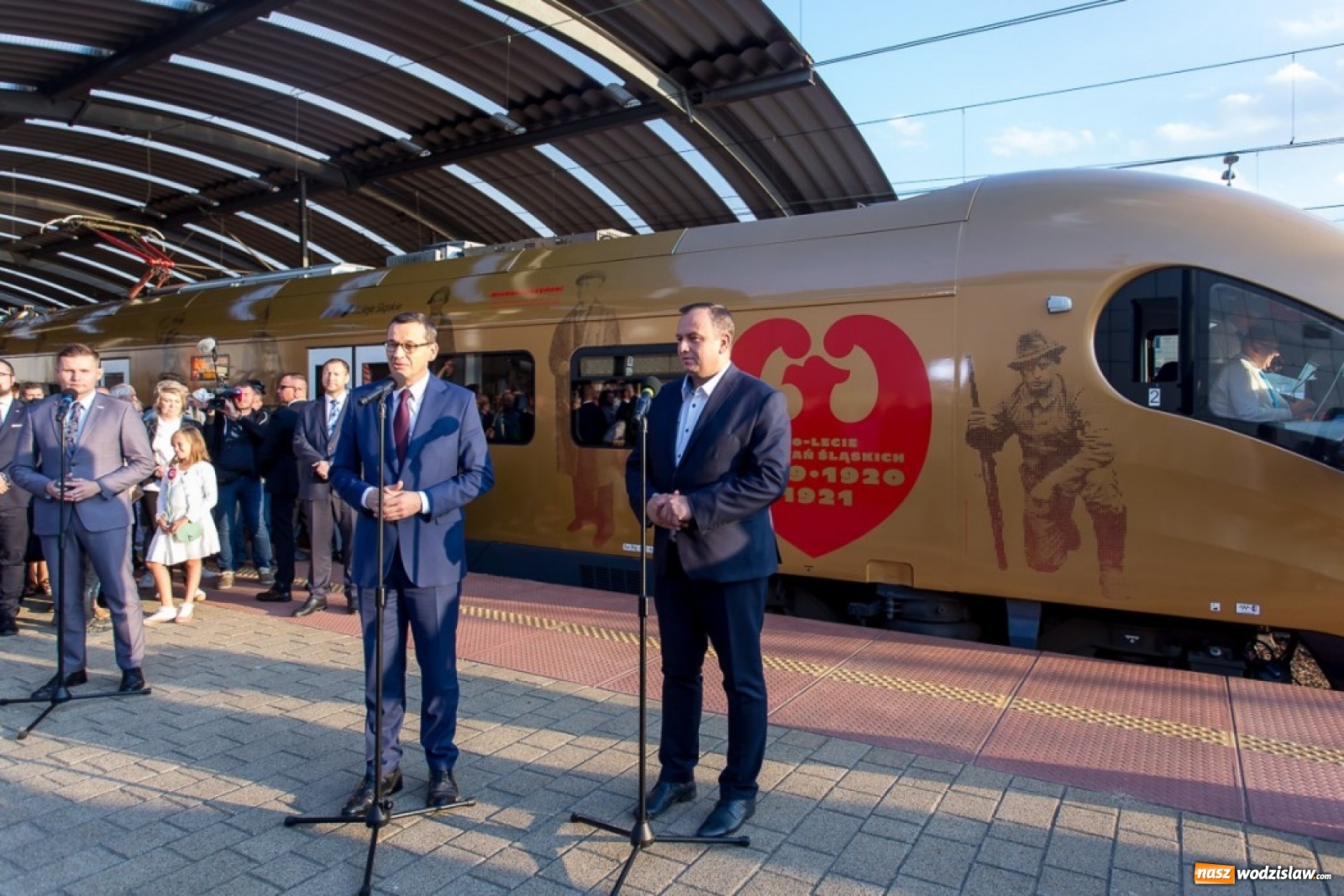 Zdjęcie w galerii na portalu naszwodzislaw.com: Powstaniec Śląski wyruszył w trasę [FOTO] wiadomości z regionu