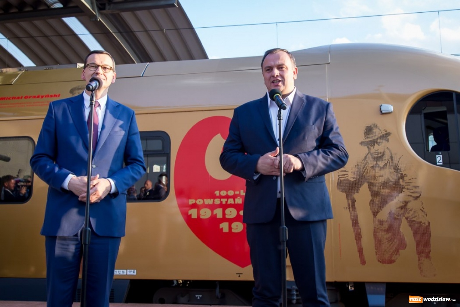 Zdjęcie w galerii na portalu naszwodzislaw.com: Powstaniec Śląski wyruszył w trasę [FOTO] wiadomości z regionu