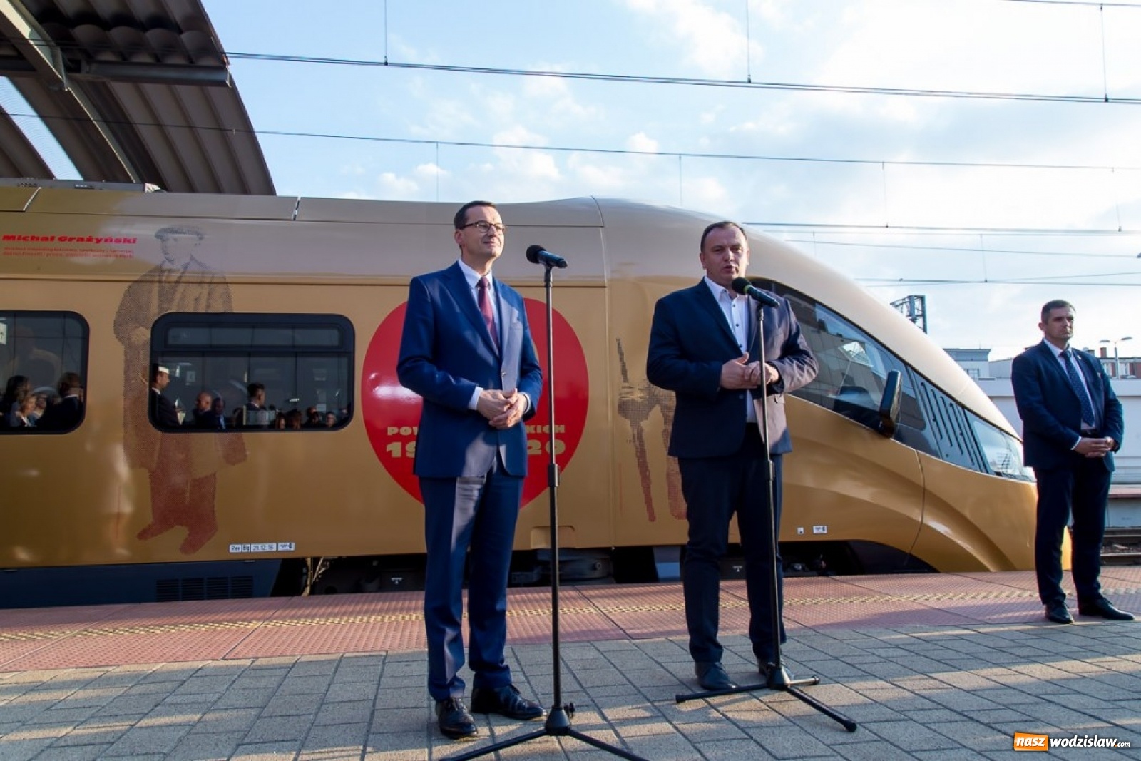 Zdjęcie w galerii na portalu naszwodzislaw.com: Powstaniec Śląski wyruszył w trasę [FOTO] wiadomości z regionu