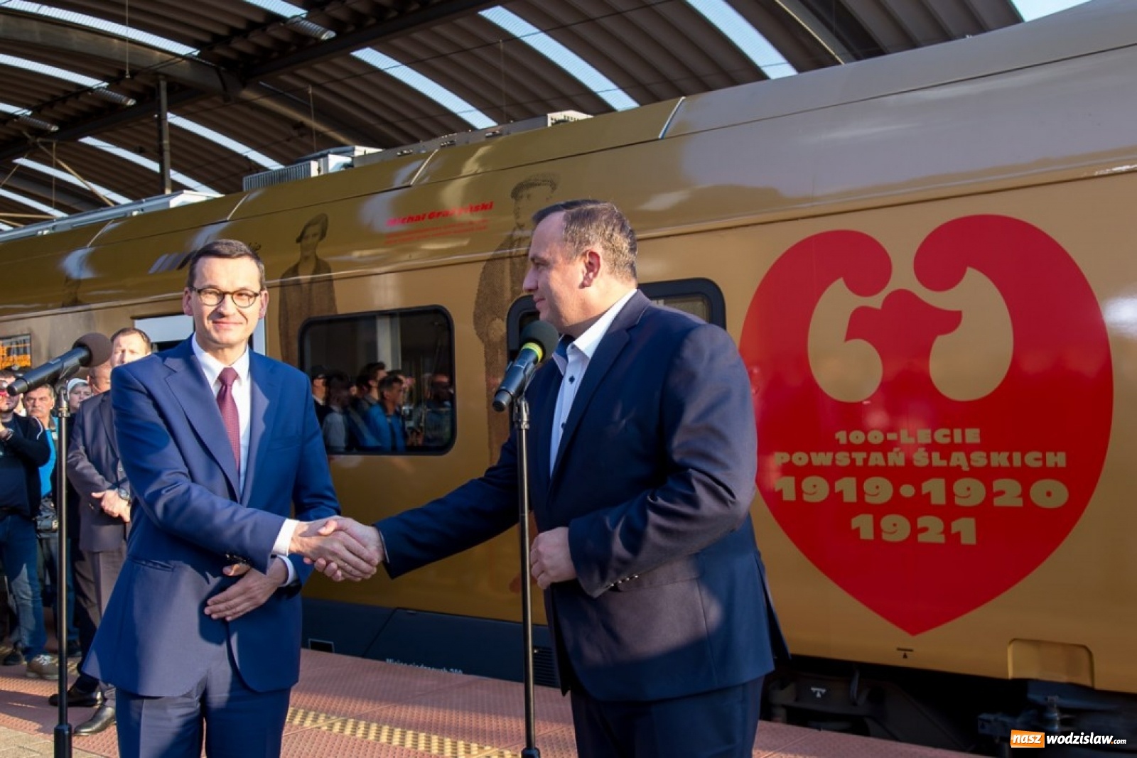 Zdjęcie w galerii na portalu naszwodzislaw.com: Powstaniec Śląski wyruszył w trasę [FOTO] wiadomości z regionu