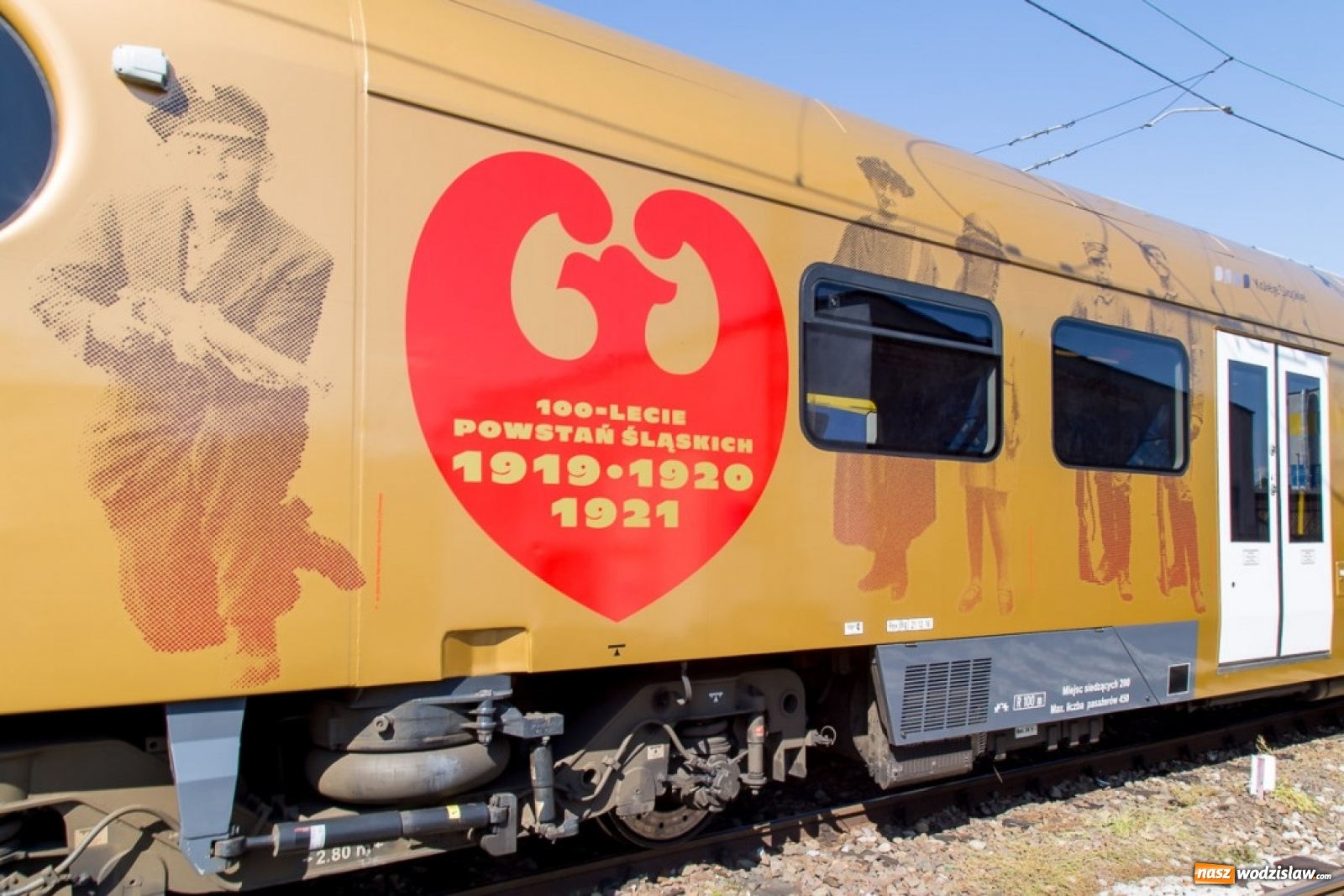 Zdjęcie w galerii na portalu naszwodzislaw.com: Powstaniec Śląski wyruszył w trasę [FOTO] wiadomości z regionu