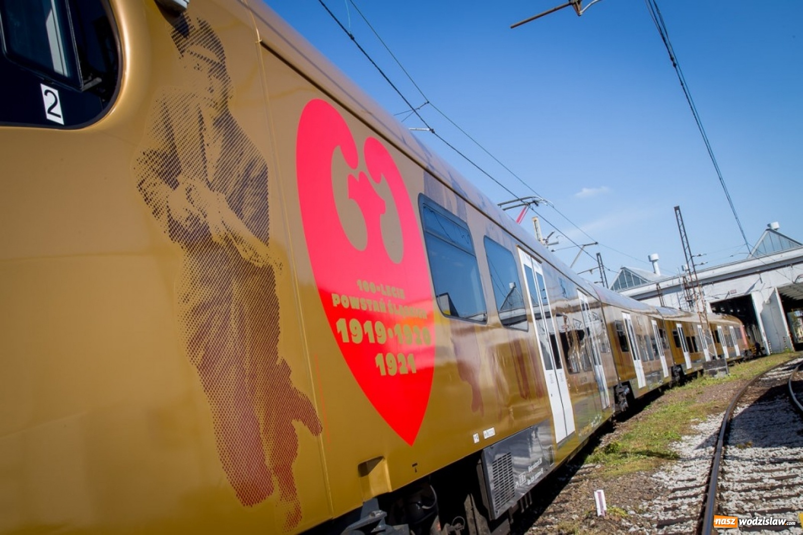 Zdjęcie w galerii na portalu naszwodzislaw.com: Powstaniec Śląski wyruszył w trasę [FOTO] wiadomości z regionu