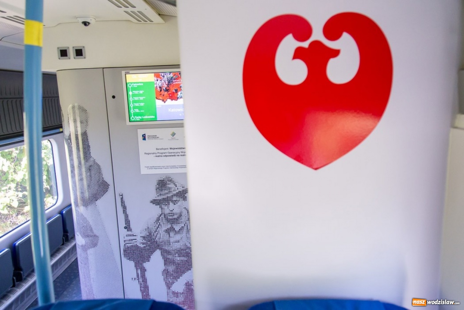 Zdjęcie w galerii na portalu naszwodzislaw.com: Powstaniec Śląski wyruszył w trasę [FOTO] wiadomości z regionu