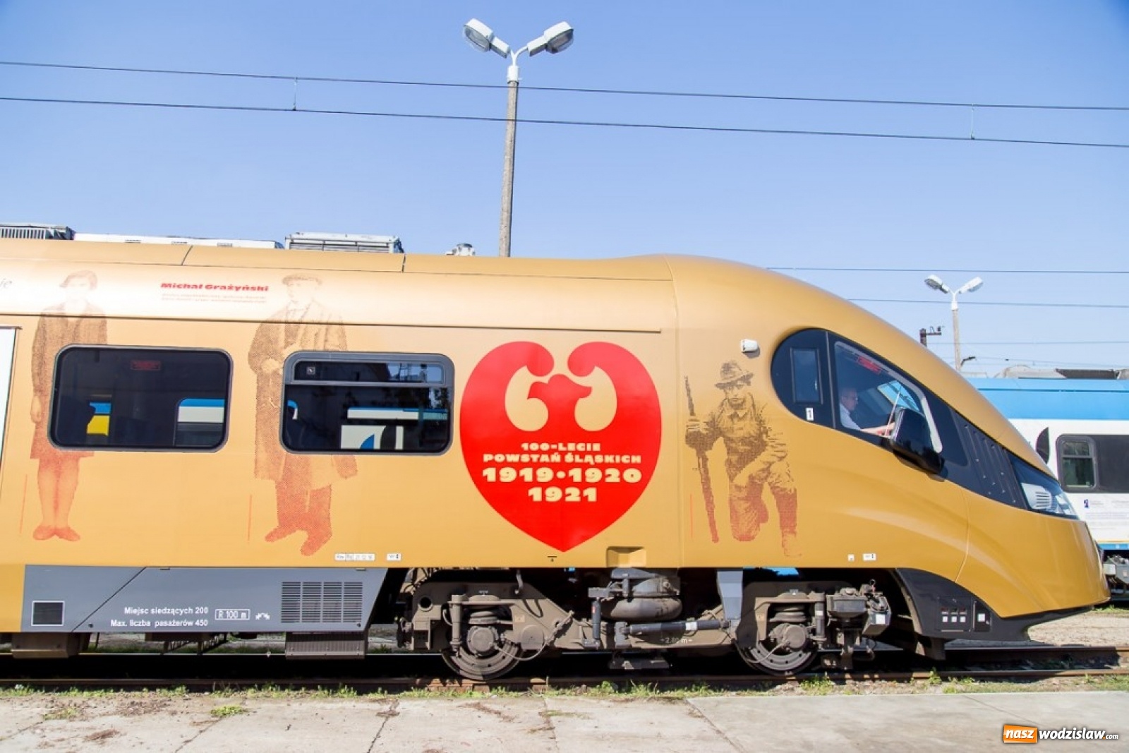 Zdjęcie w galerii na portalu naszwodzislaw.com: Powstaniec Śląski wyruszył w trasę [FOTO] wiadomości z regionu