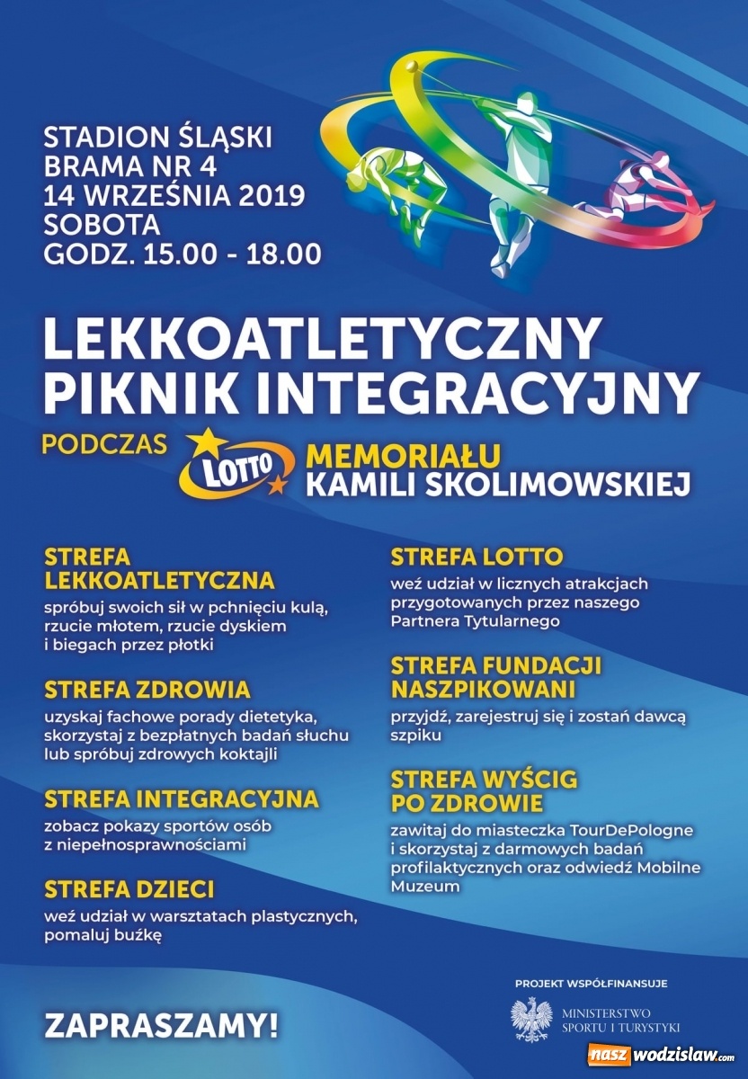 Zdjęcie w galerii na portalu naszwodzislaw.com: Memoriał Kamili Skolimowskiej. Zapoznaj się z informatorem dla kibiców wiadomości z regionu