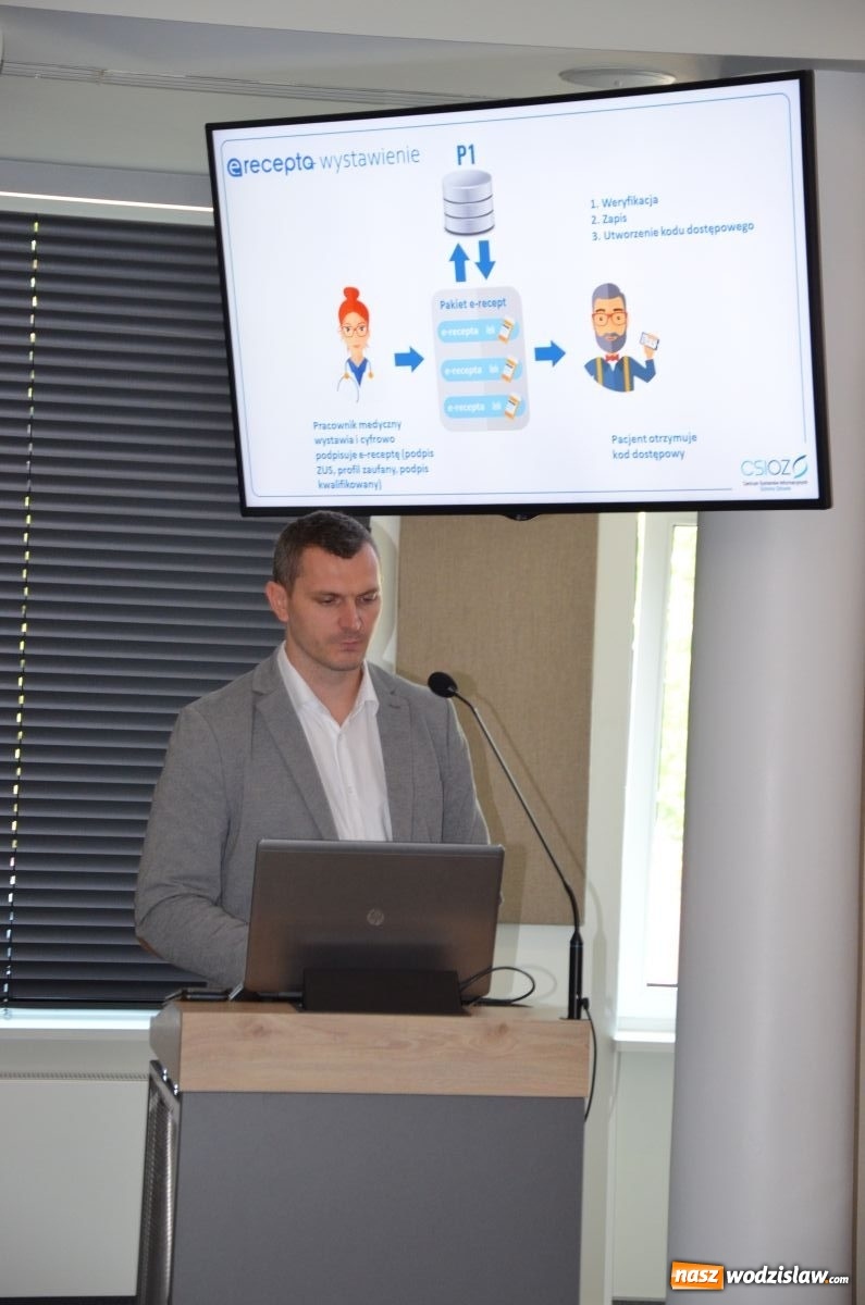 Zdjęcie w galerii na portalu naszwodzislaw.com: Poznawali nowoczesne rozwiązania w obsłudze pacjentów wiadomości z regionu
