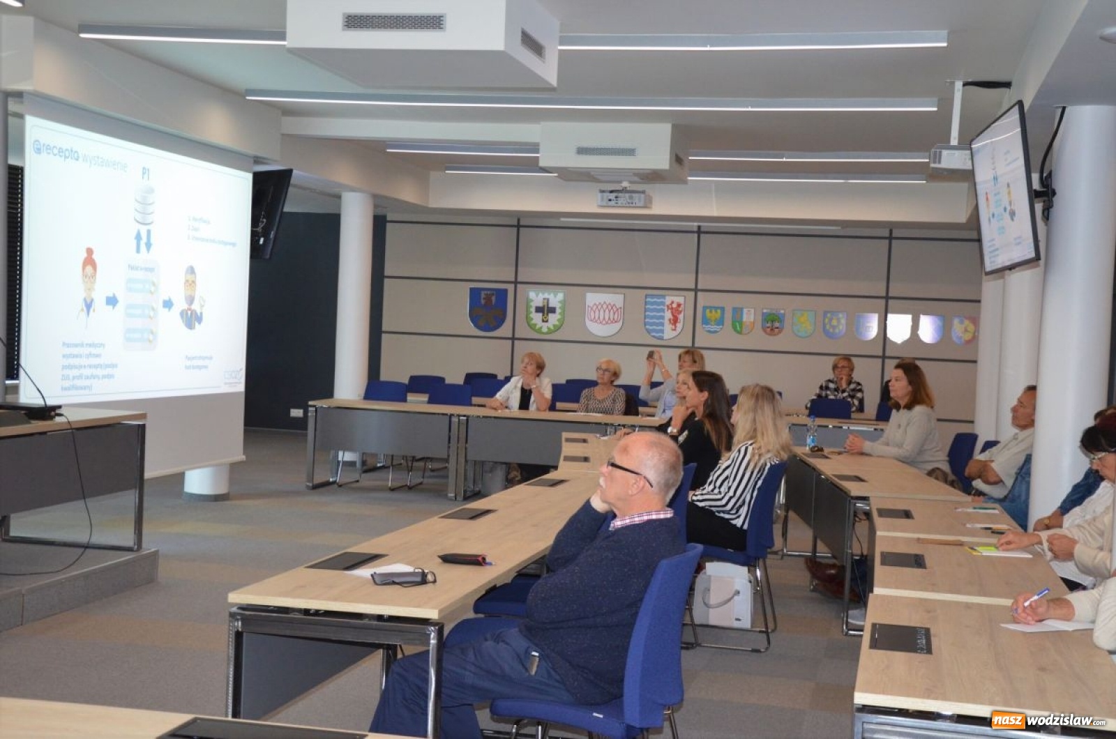 Zdjęcie w galerii na portalu naszwodzislaw.com: Poznawali nowoczesne rozwiązania w obsłudze pacjentów wiadomości z regionu