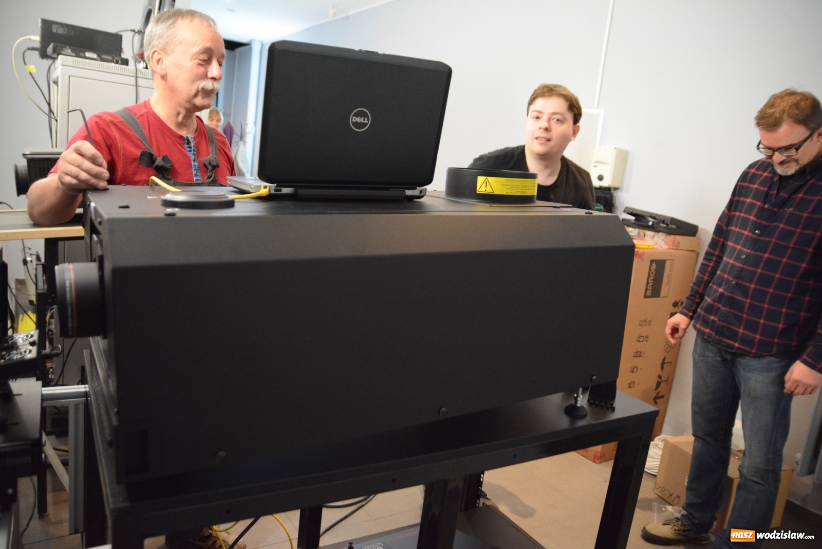 Zdjęcie w galerii na portalu naszwodzislaw.com: Premierowe Kino Pegaz, czyli era cyfryzacji w Wodzisławiu Śląskim wiadomości z regionu