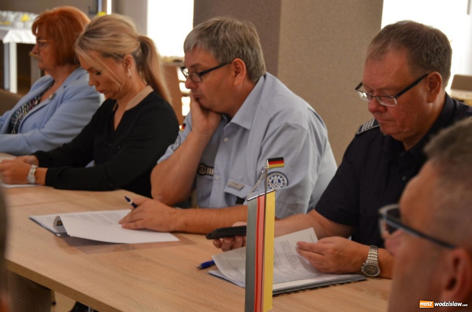 Zdjęcie w galerii na portalu naszwodzislaw.com: Zarządzanie kryzysowe tematem współpracy w samorządach [FOTO] wiadomości z regionu