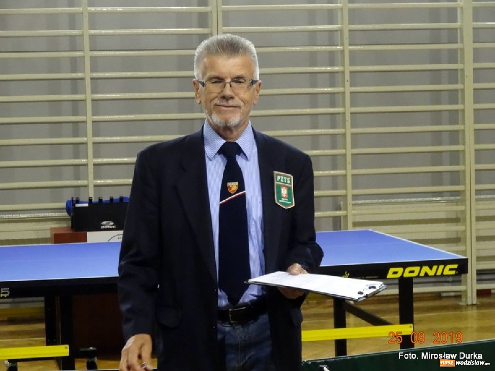 Zdjęcie w galerii na portalu naszwodzislaw.com: Tenis stołowy. Kuźniański Tajfun niestraszny Relaksowi [FOTO] wiadomości z regionu