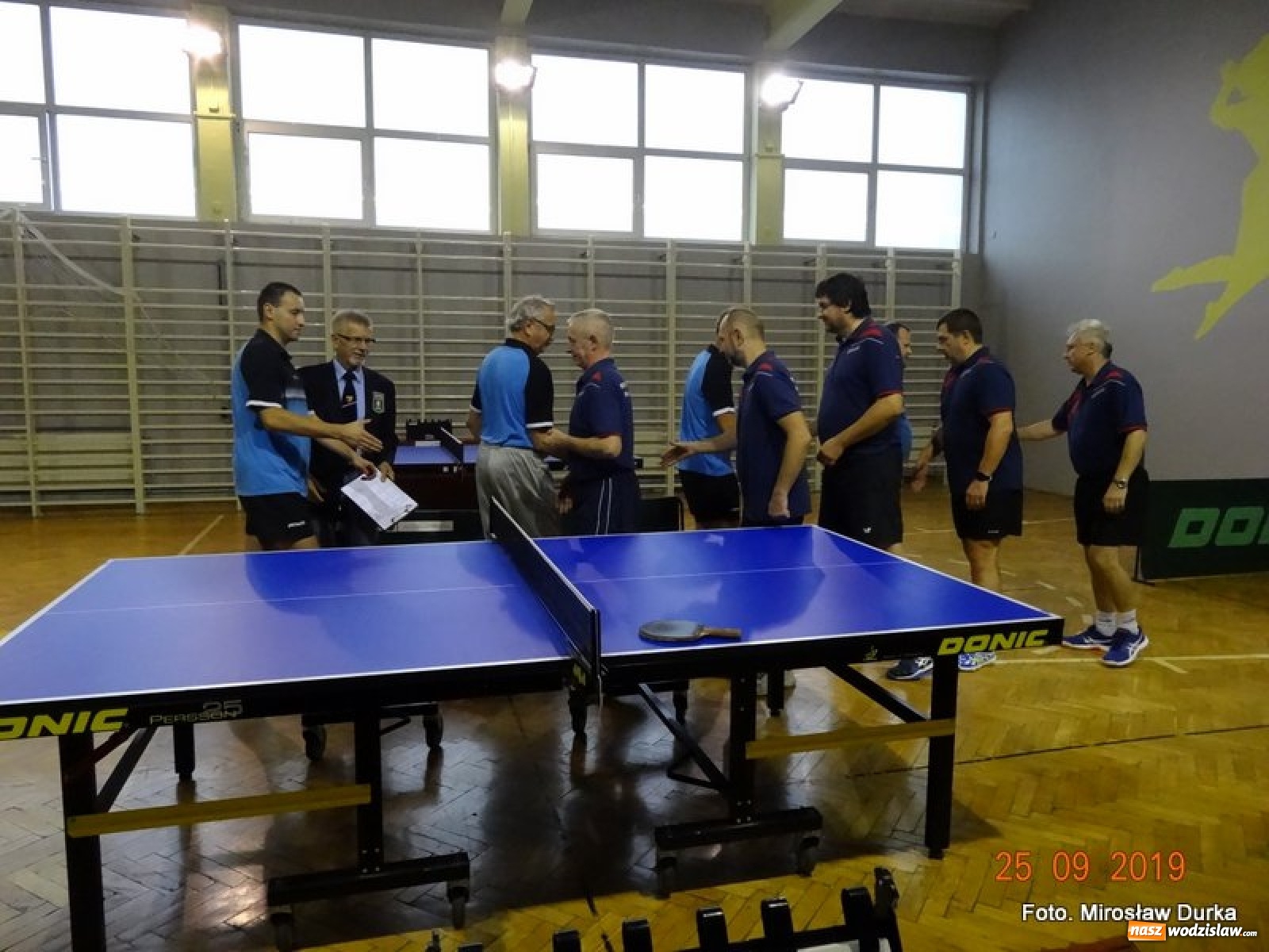 Zdjęcie w galerii na portalu naszwodzislaw.com: Tenis stołowy. Kuźniański Tajfun niestraszny Relaksowi [FOTO] wiadomości z regionu