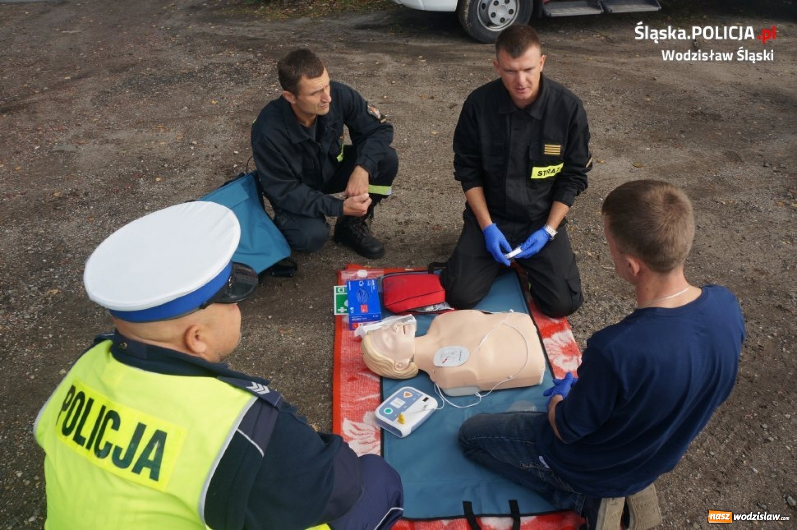 Zdjęcie w galerii na portalu naszwodzislaw.com: Działania EDWARD w Wodzisławiu Śląskim [FOTO] wiadomości z regionu