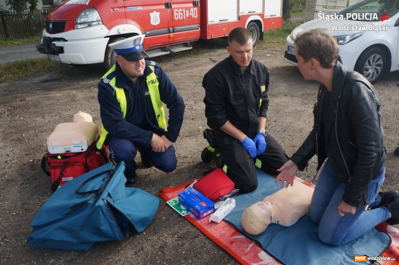 Zdjęcie w galerii na portalu naszwodzislaw.com: Działania EDWARD w Wodzisławiu Śląskim [FOTO] wiadomości z regionu