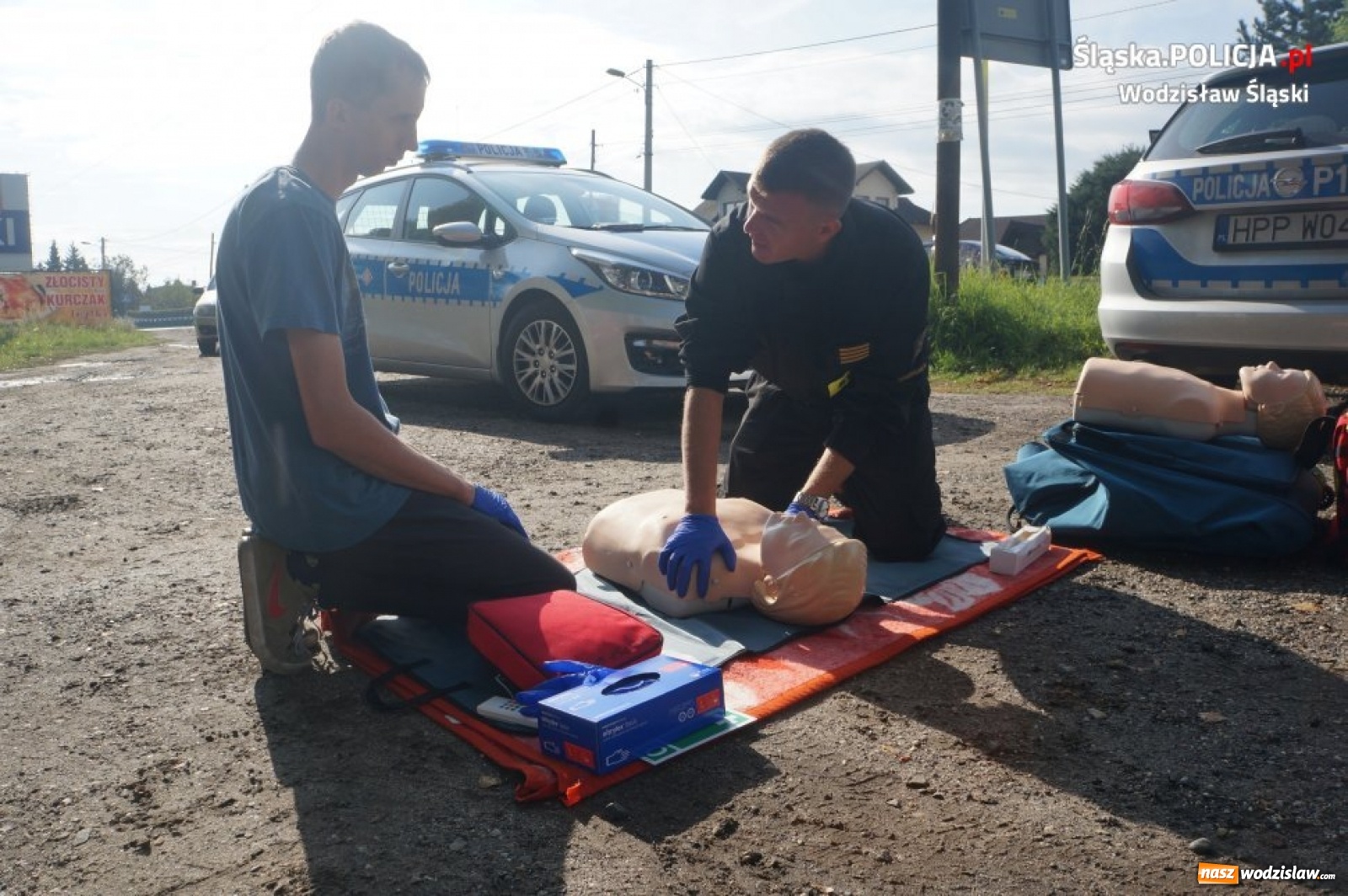 Zdjęcie w galerii na portalu naszwodzislaw.com: Działania EDWARD w Wodzisławiu Śląskim [FOTO] wiadomości z regionu