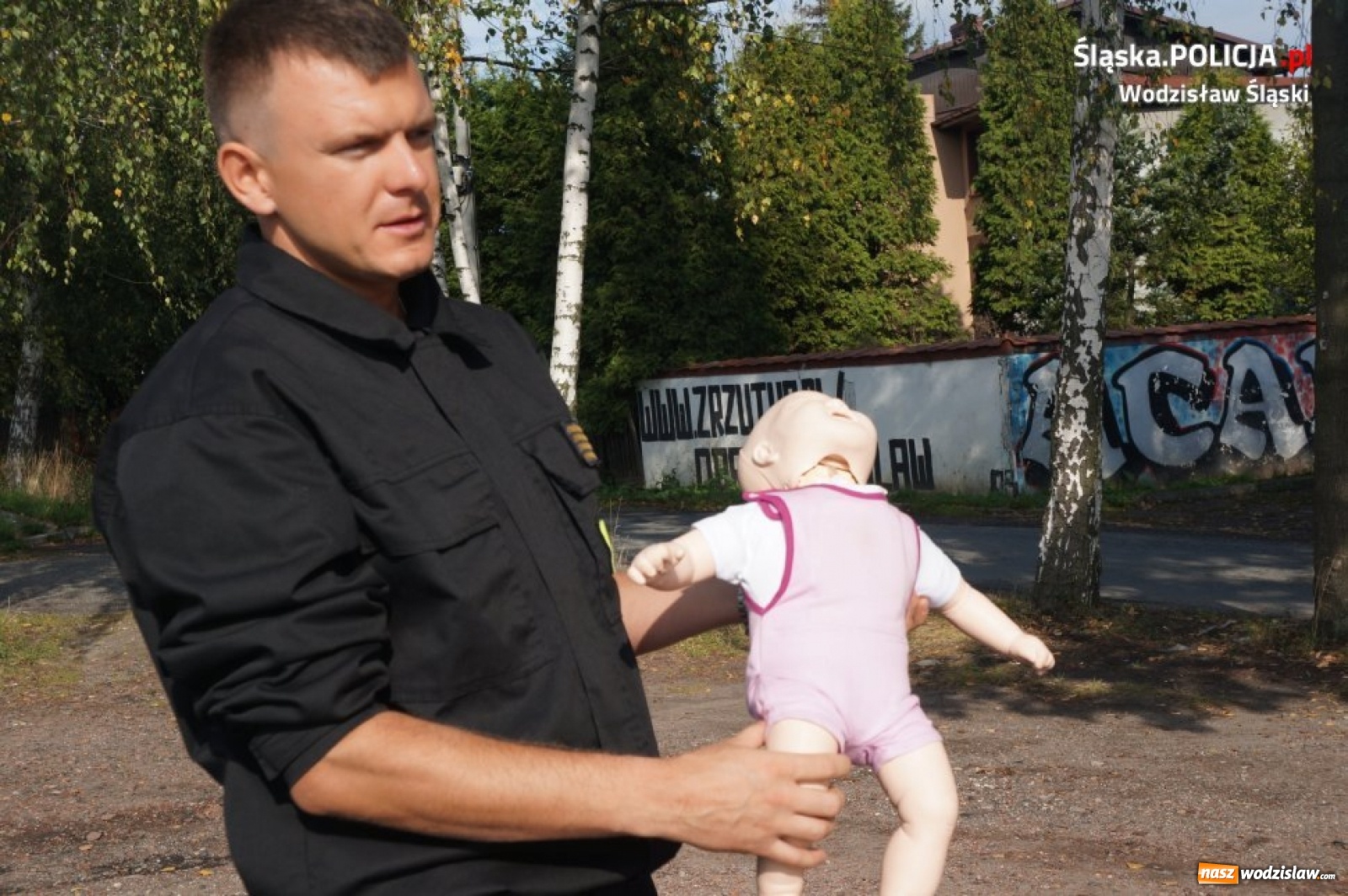 Zdjęcie w galerii na portalu naszwodzislaw.com: Działania EDWARD w Wodzisławiu Śląskim [FOTO] wiadomości z regionu