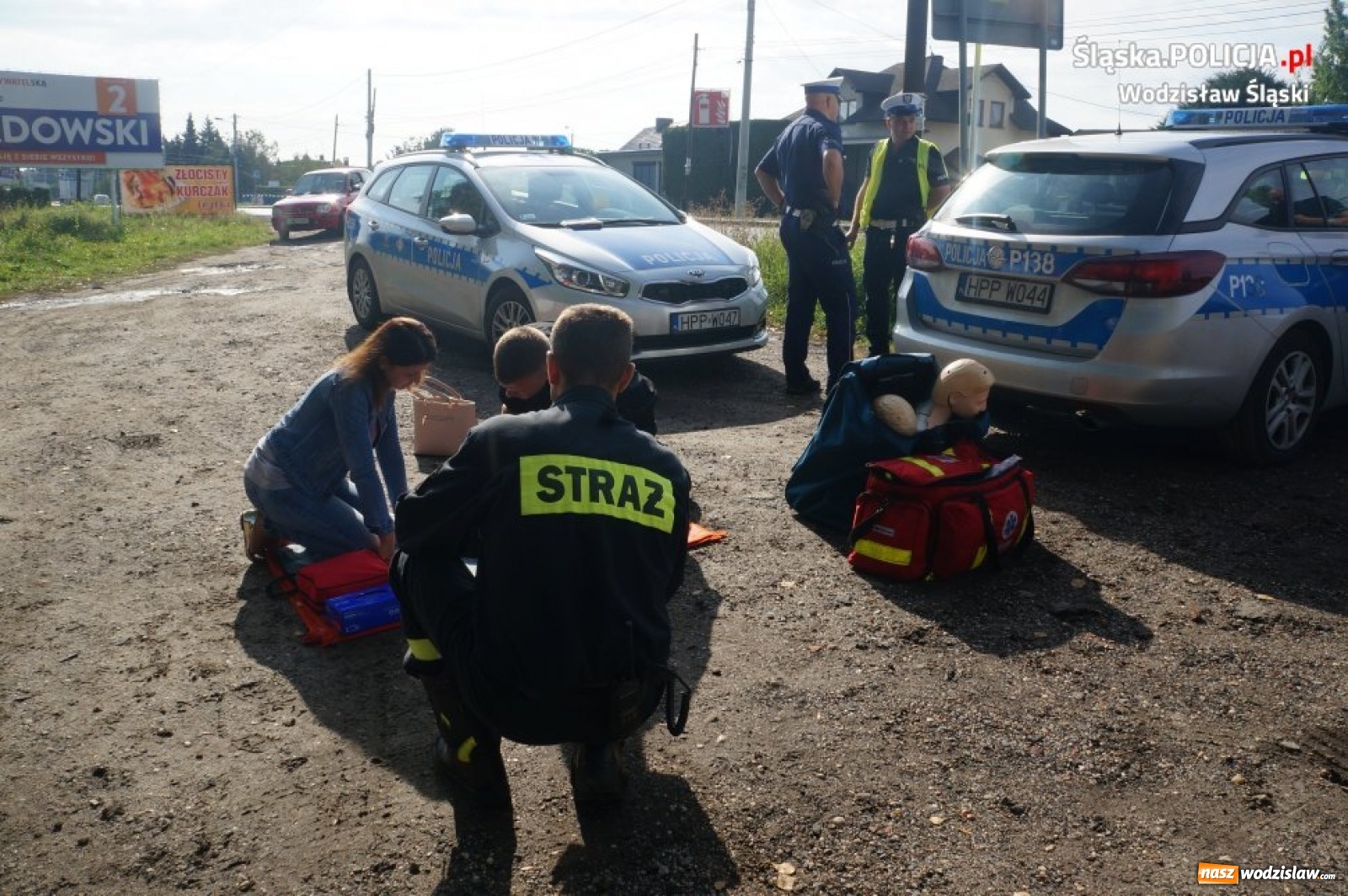 Zdjęcie w galerii na portalu naszwodzislaw.com: Działania EDWARD w Wodzisławiu Śląskim [FOTO] wiadomości z regionu