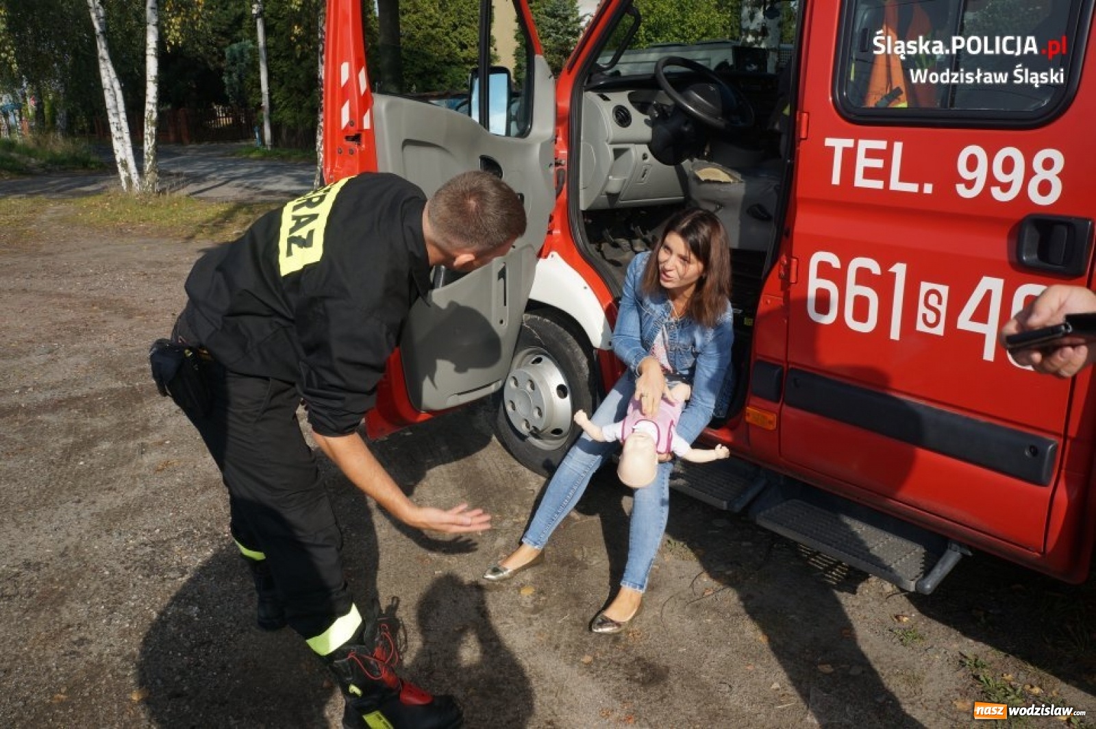 Zdjęcie w galerii na portalu naszwodzislaw.com: Działania EDWARD w Wodzisławiu Śląskim [FOTO] wiadomości z regionu
