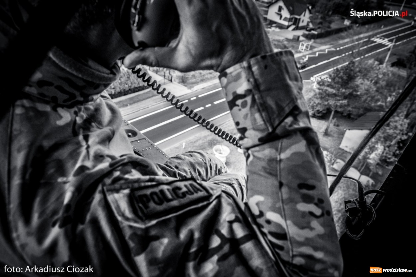 Zdjęcie w galerii na portalu naszwodzislaw.com: Black Hawk na ćwiczeniach śląskich antyterrorystów [FOTO I WIDEO]  wiadomości z regionu