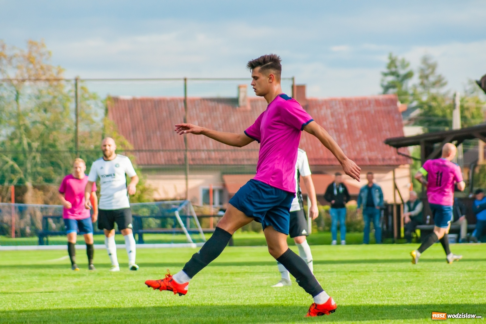 Zdjęcie w galerii na portalu naszwodzislaw.com: Marklowice górą. Krzyżanowice zdetronizowane [FOTO i WIDEO] wiadomości z regionu