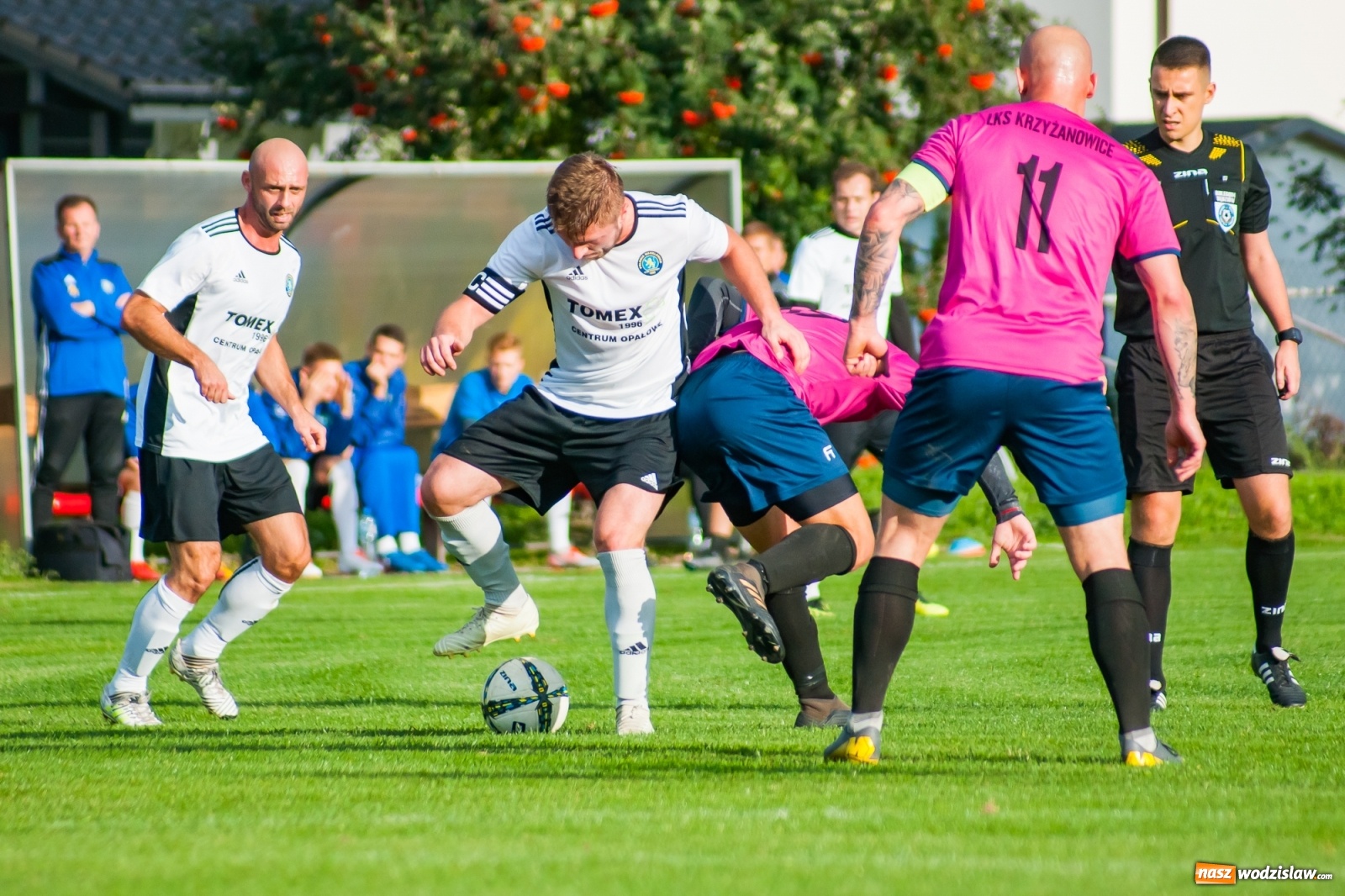 Zdjęcie w galerii na portalu naszwodzislaw.com: Marklowice górą. Krzyżanowice zdetronizowane [FOTO i WIDEO] wiadomości z regionu