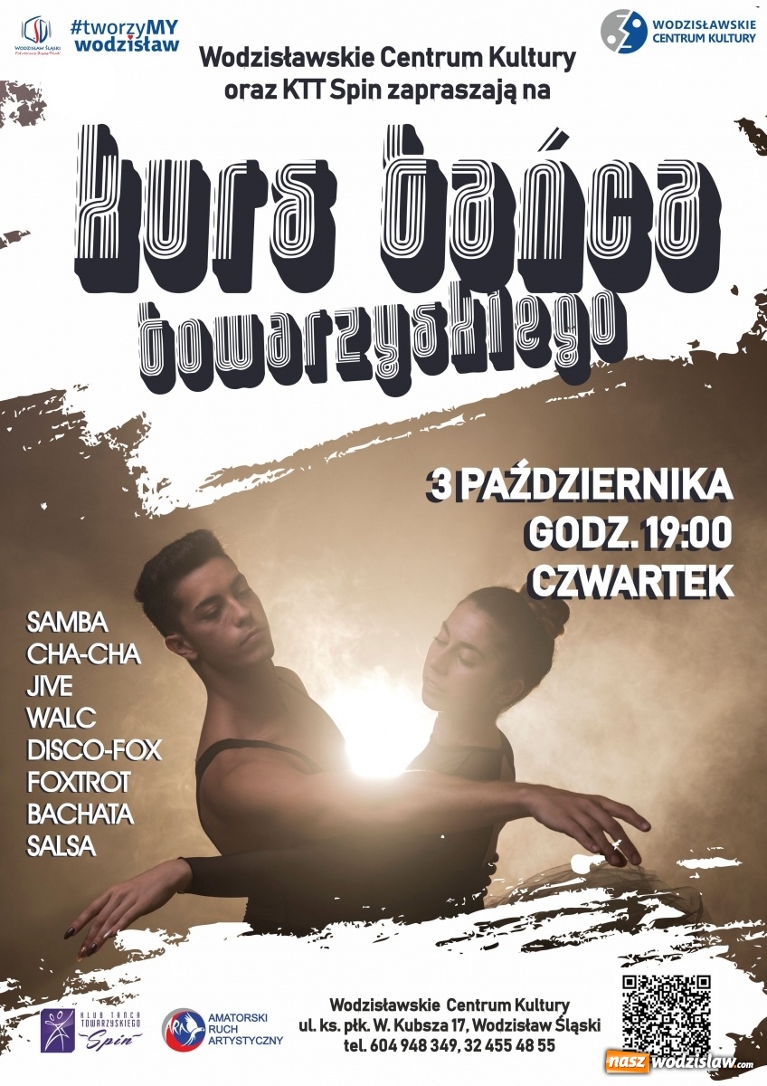 Zdjęcie w galerii na portalu naszwodzislaw.com: Kurs tańca towarzyskiego dla dorosłych w WCK wiadomości z regionu