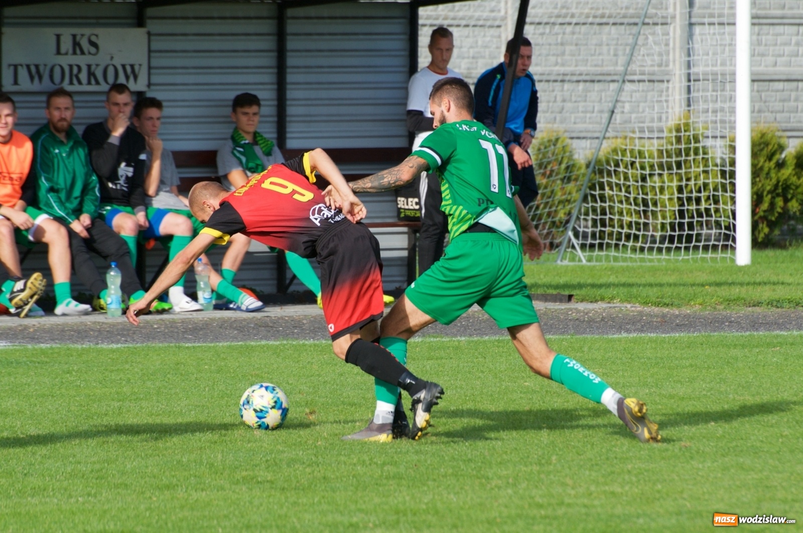 Zdjęcie w galerii na portalu naszwodzislaw.com: Płomień z Połomi zgasł w Tworkowie [FOTO] wiadomości z regionu