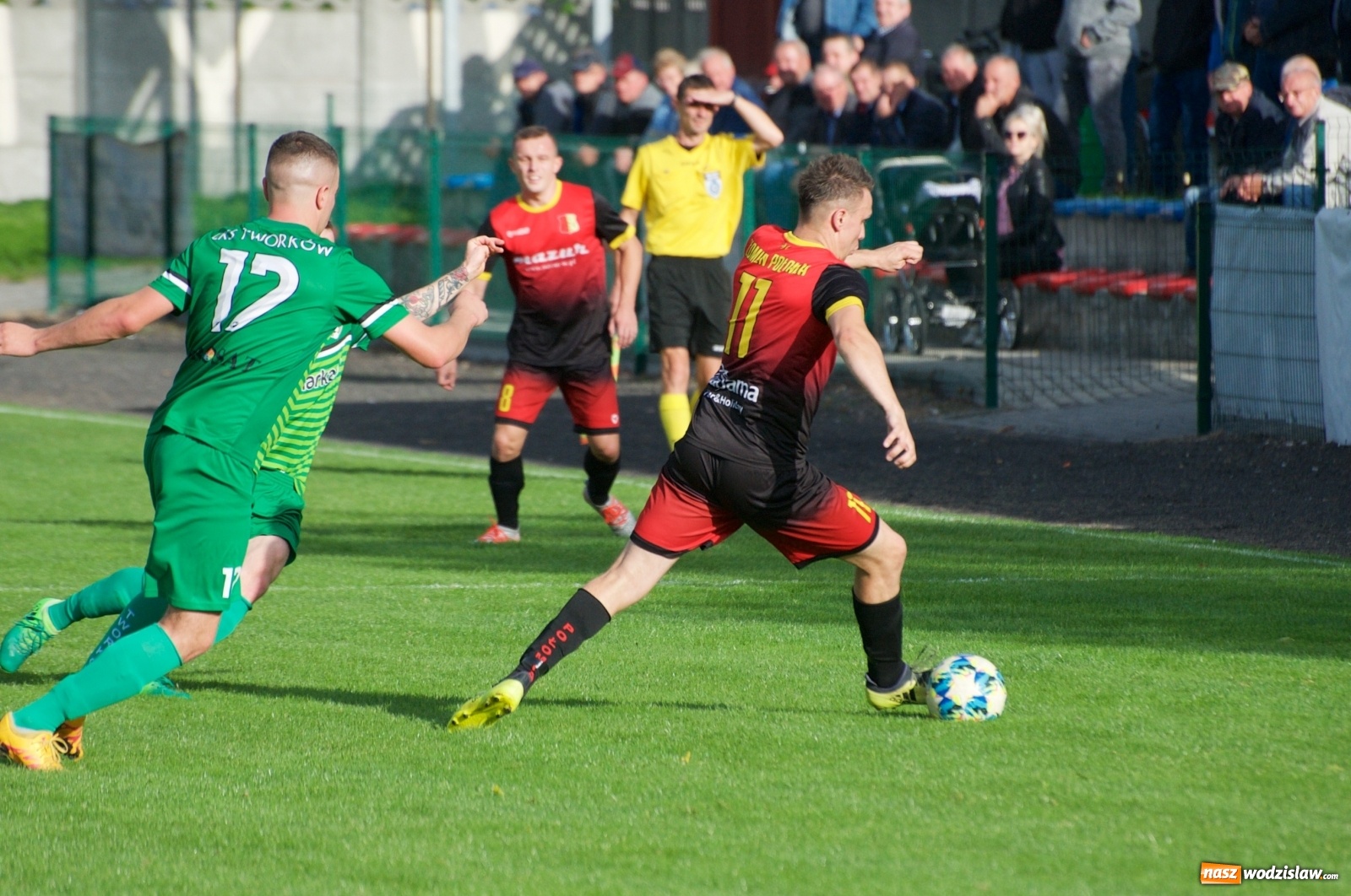 Zdjęcie w galerii na portalu naszwodzislaw.com: Płomień z Połomi zgasł w Tworkowie [FOTO] wiadomości z regionu