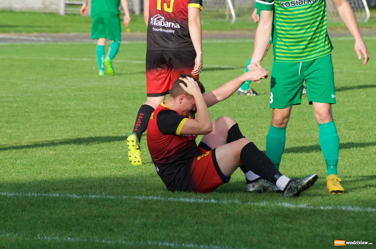 Zdjęcie w galerii na portalu naszwodzislaw.com: Płomień z Połomi zgasł w Tworkowie [FOTO] wiadomości z regionu
