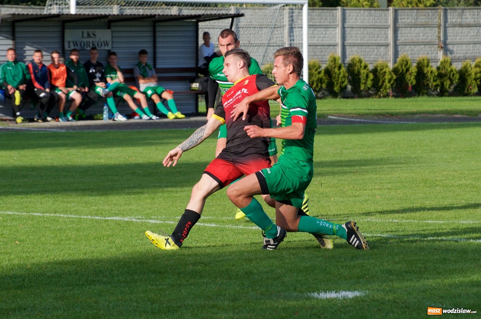 Zdjęcie w galerii na portalu naszwodzislaw.com: Płomień z Połomi zgasł w Tworkowie [FOTO] wiadomości z regionu