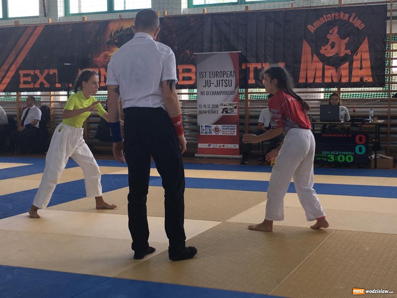 Zdjęcie w galerii na portalu naszwodzislaw.com: Sześć medali Mistrzostw Polski Jiu Jitsu dla Octagon Team Junior wiadomości z regionu