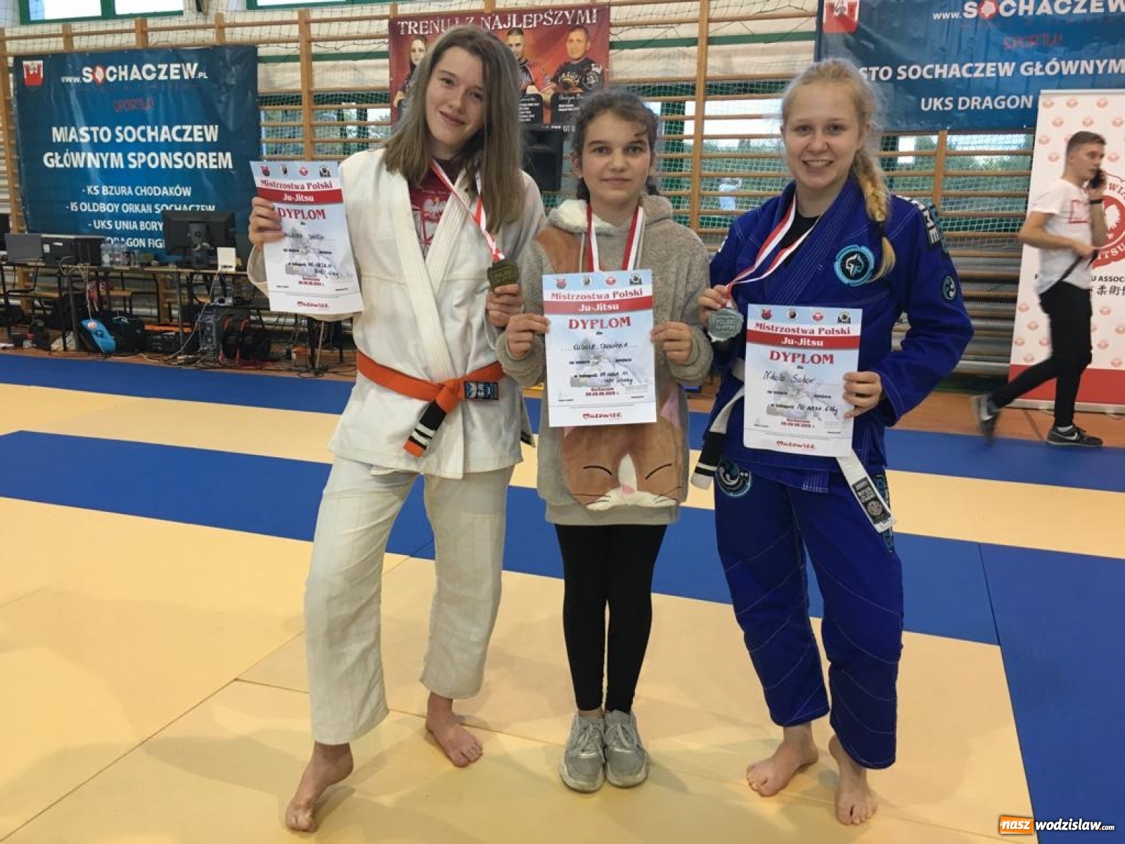 Zdjęcie w galerii na portalu naszwodzislaw.com: Sześć medali Mistrzostw Polski Jiu Jitsu dla Octagon Team Junior wiadomości z regionu