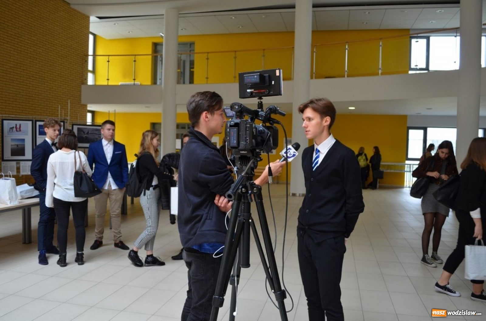 Zdjęcie w galerii na portalu naszwodzislaw.com: Śląski As 2019 uczy się w wodzisławskiej Jedynce wiadomości z regionu