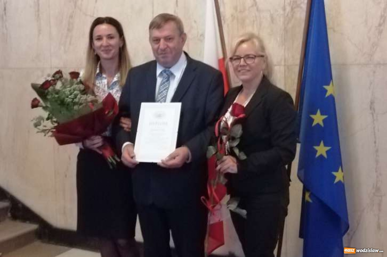 Zdjęcie w galerii na portalu naszwodzislaw.com: Działacz społeczny z Mszany z wyróżnieniem Aktywny Senior wiadomości z regionu