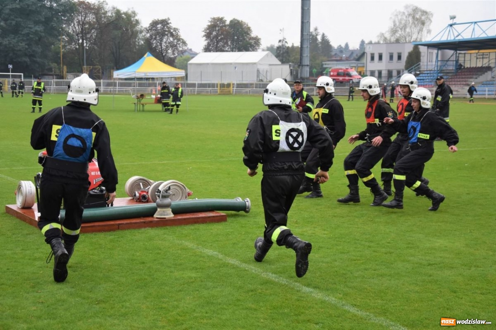 Zdjęcie w galerii na portalu naszwodzislaw.com: Sportowo-pożarnicza rywalizacja strażaków OSP [FOTO] wiadomości z regionu