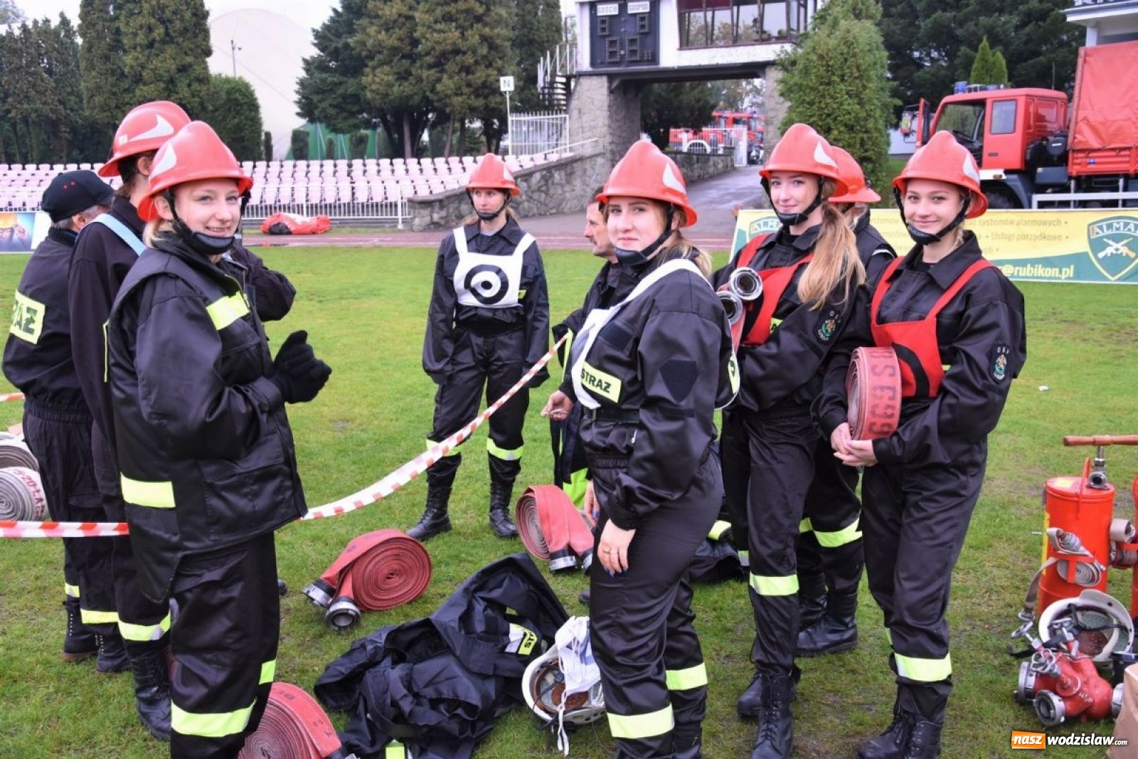 Zdjęcie w galerii na portalu naszwodzislaw.com: Sportowo-pożarnicza rywalizacja strażaków OSP [FOTO] wiadomości z regionu
