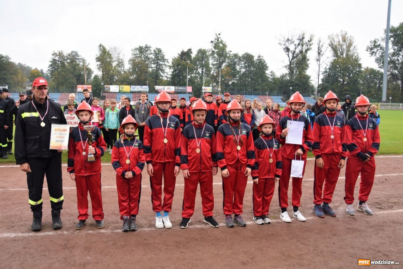 Zdjęcie w galerii na portalu naszwodzislaw.com: Sportowo-pożarnicza rywalizacja strażaków OSP [FOTO] wiadomości z regionu