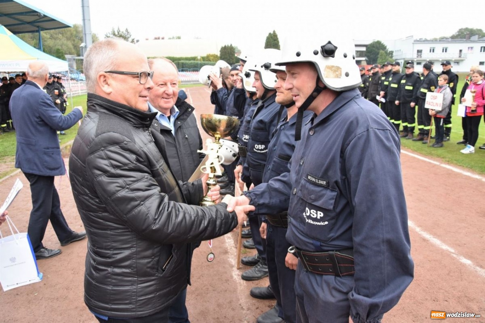 Zdjęcie w galerii na portalu naszwodzislaw.com: Sportowo-pożarnicza rywalizacja strażaków OSP [FOTO] wiadomości z regionu